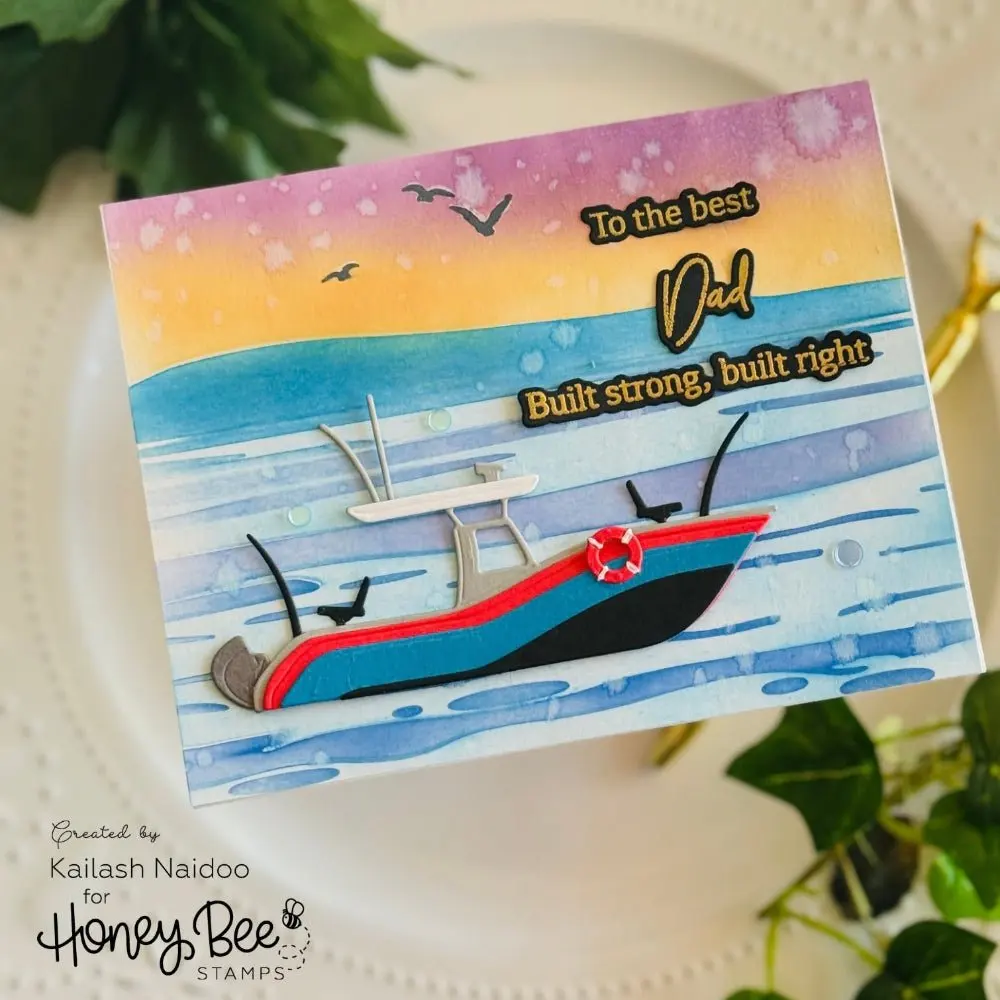 Fishing Vest - ชุดอุปกรณ์ทำการ์ด DIY ปี 2026 Honey Bee