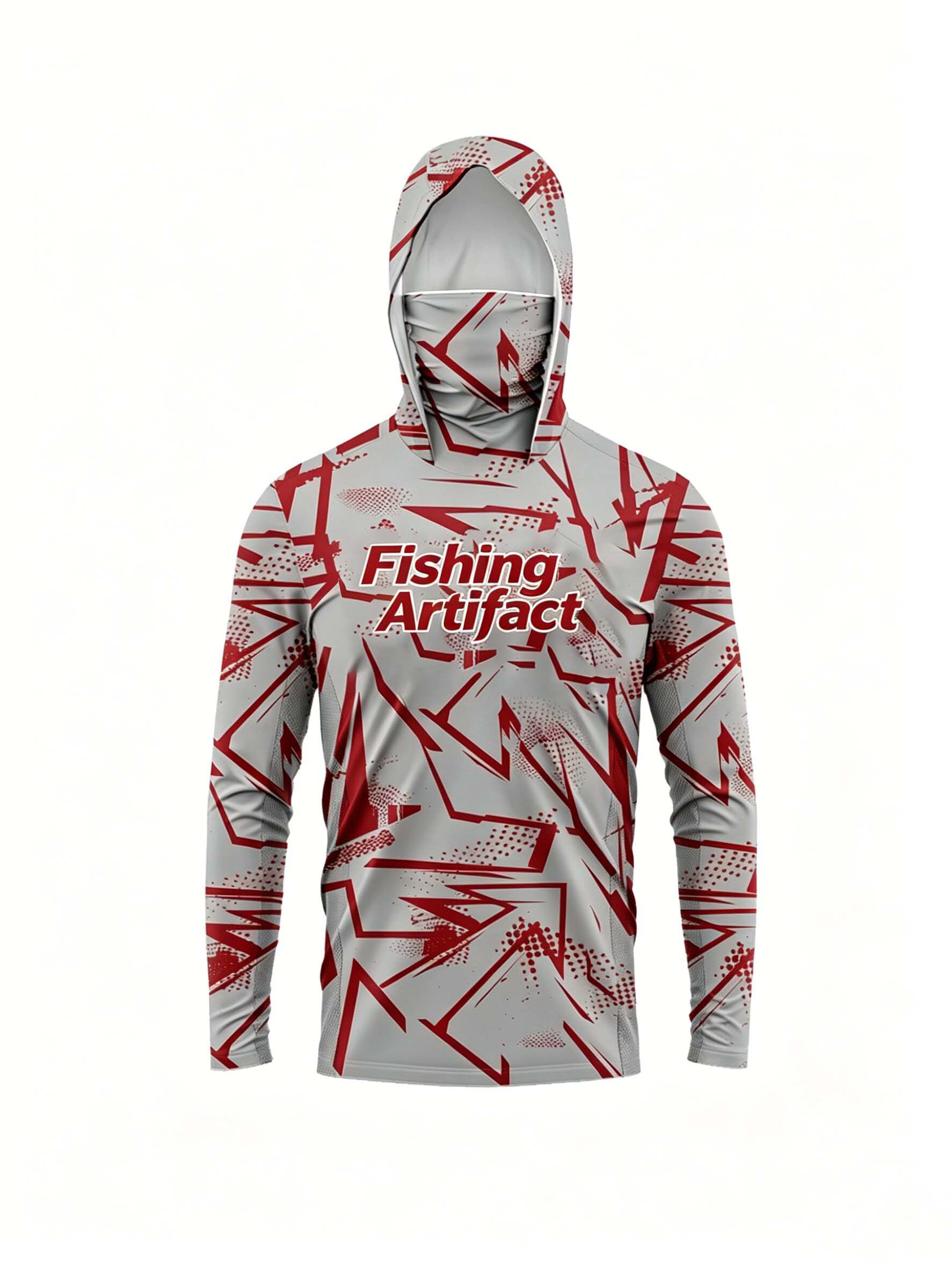 เสื้อฮู้ดตกปลาสำหรับผู้ชายลายพ - Fishing Mask Sun Protection บทวิจารณ์และราคา