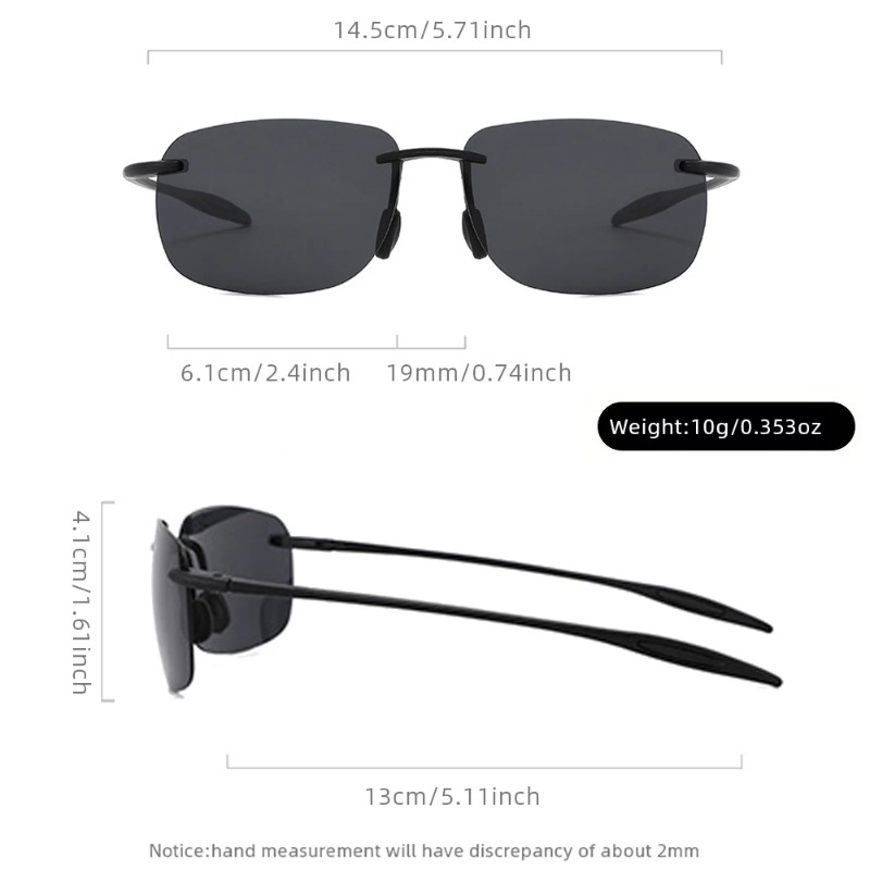 แว่นกันแดดโพลาไรซ์ TR90 รุ่นให - Fishing Sunglasses Polarized บทวิจารณ์และราคา