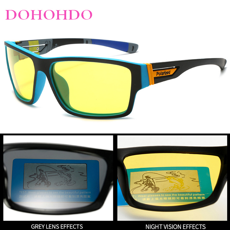 แว่นกันแดดโพลาไรซ์ดีไซน์วินเทจ - Fishing Sunglasses Polarized บทวิจารณ์และราคา