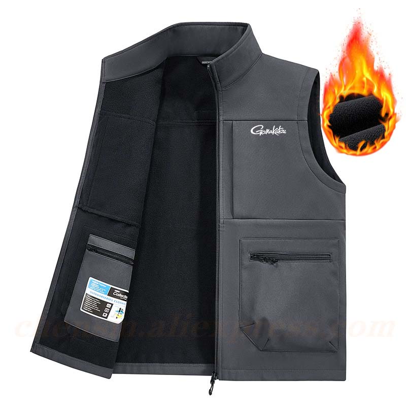 เสื้อกั๊กตกปลาสำหรับผู้ชาย Gam - Fishing Vest บทวิจารณ์และราคา