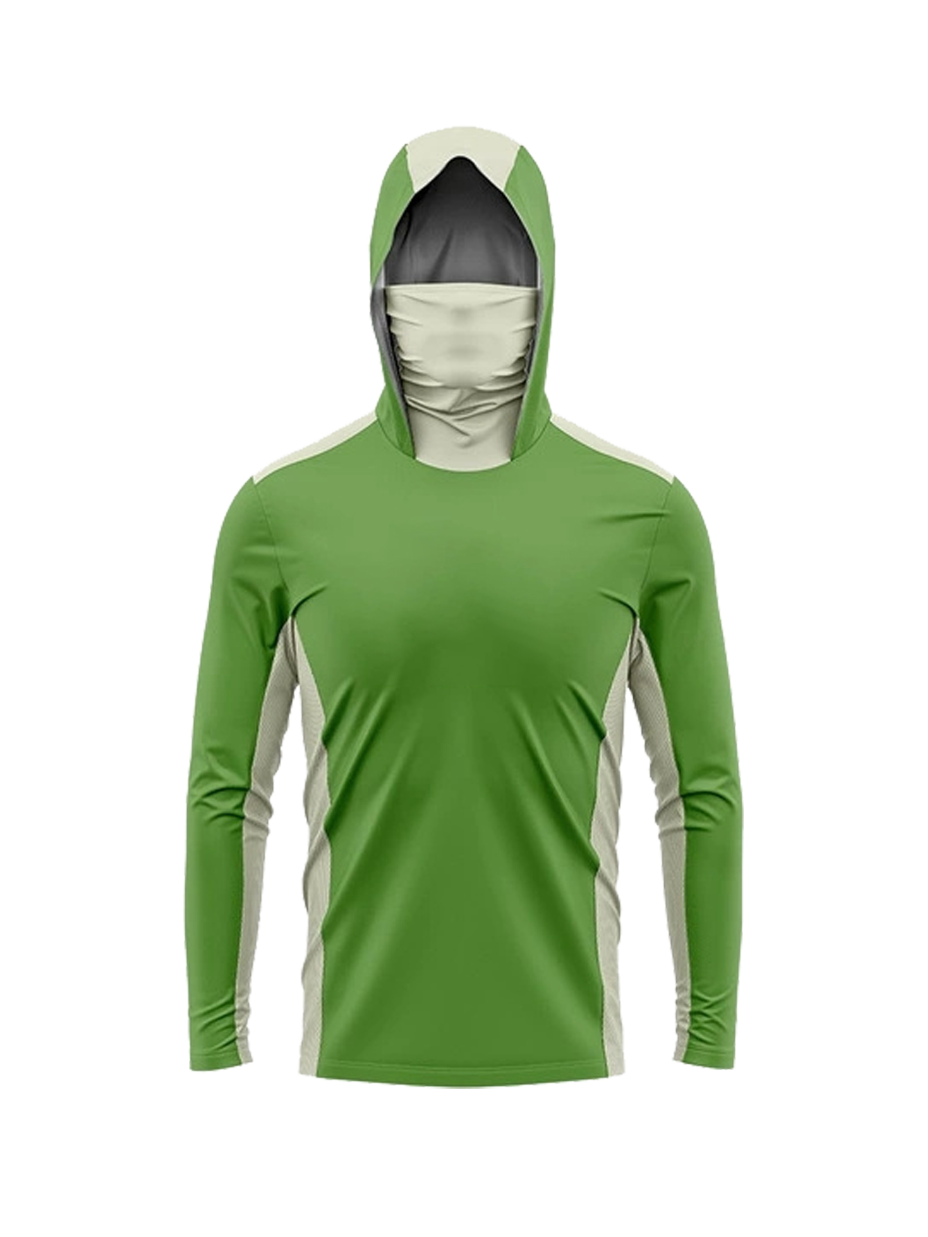 เสื้อฮู้ดตกปลาลายพรางทะเลทรายส - Fishing Mask Sun Protection บทวิจารณ์และราคา