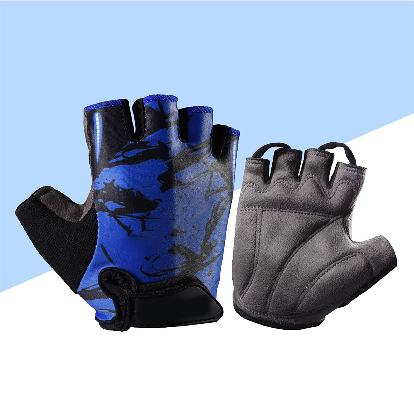 ถุงมือครึ่งนิ้วสำหรับเด็ก กันล - Fishing Gloves บทวิจารณ์และราคา