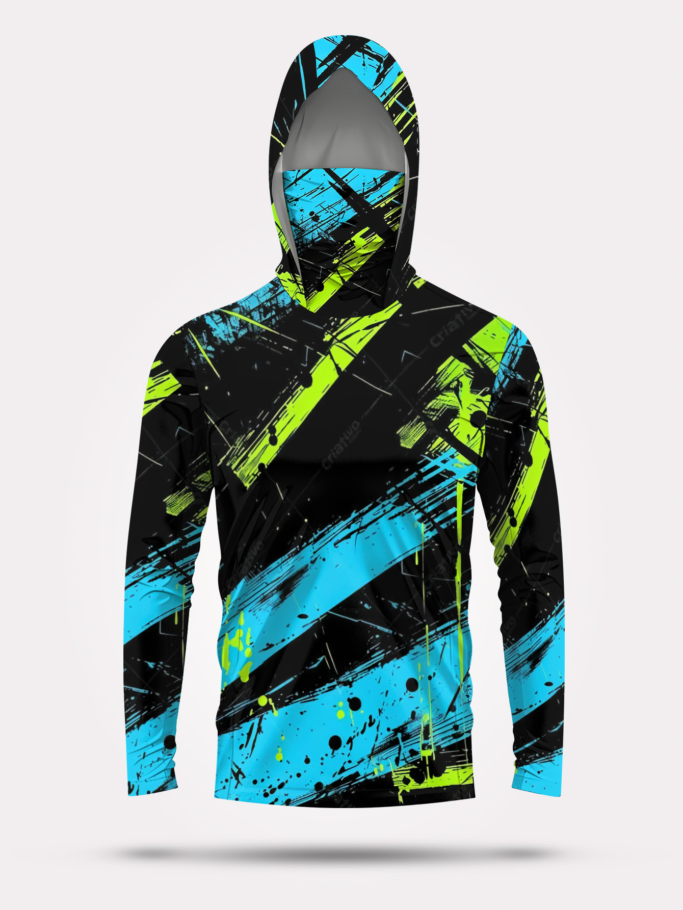 เสื้อฮู้ดตกปลาผู้ชาย แขนยาว แห - Fishing Hoodie บทวิจารณ์และราคา