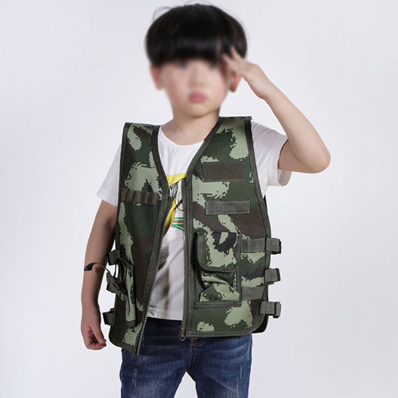 เสื้อกั๊กสำหรับเด็กกลางแจ้งเสื - Fishing Vest บทวิจารณ์และราคา