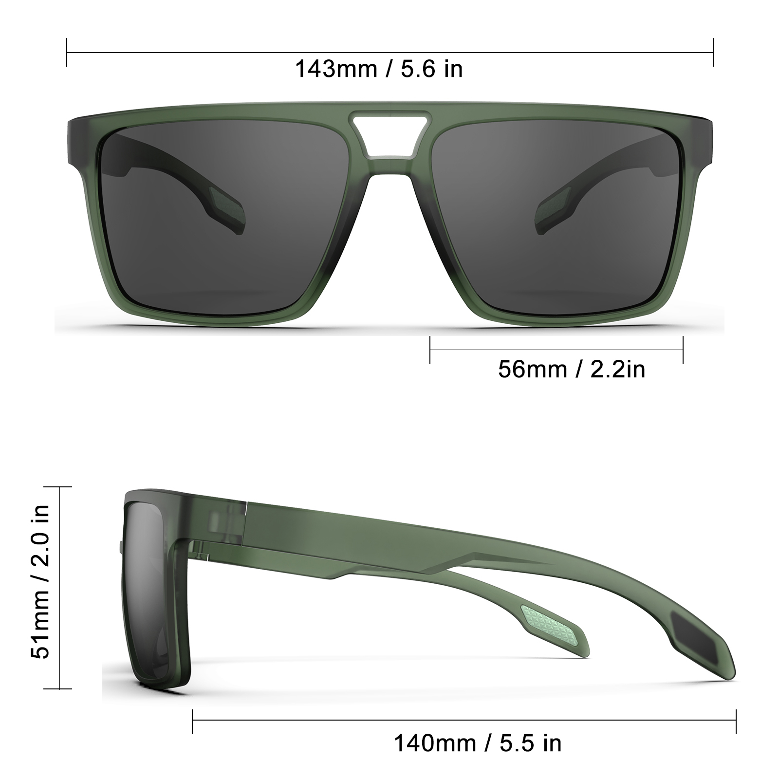 ซูก้า เอชดีแว่นตาโพลาไรซ์สำหรั - Fishing Sunglasses Polarized บทวิจารณ์และราคา