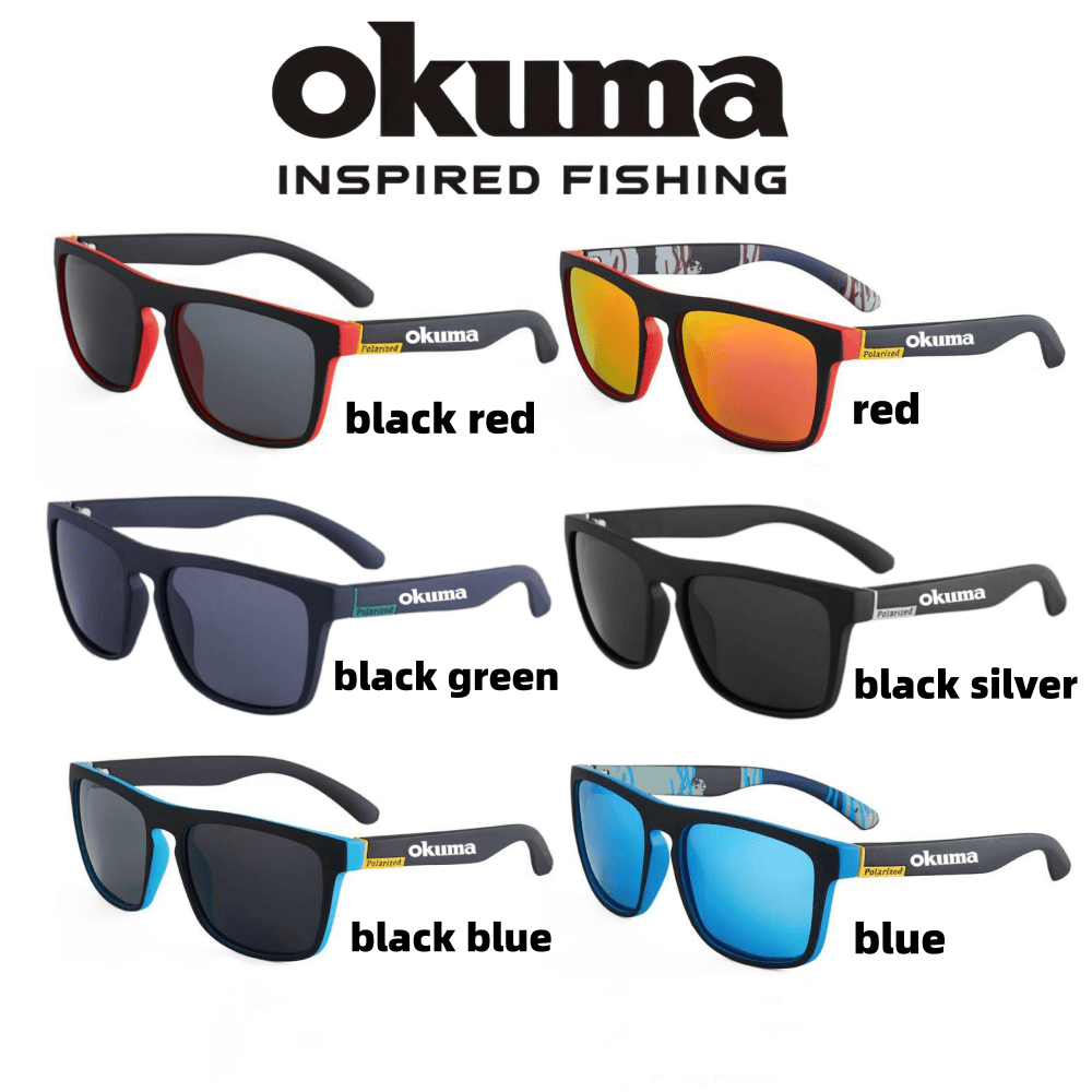 โอคุม่าแว่นกันแดดโพลาไรซ์ UV40 - Fishing Sunglasses Polarized บทวิจารณ์และราคา
