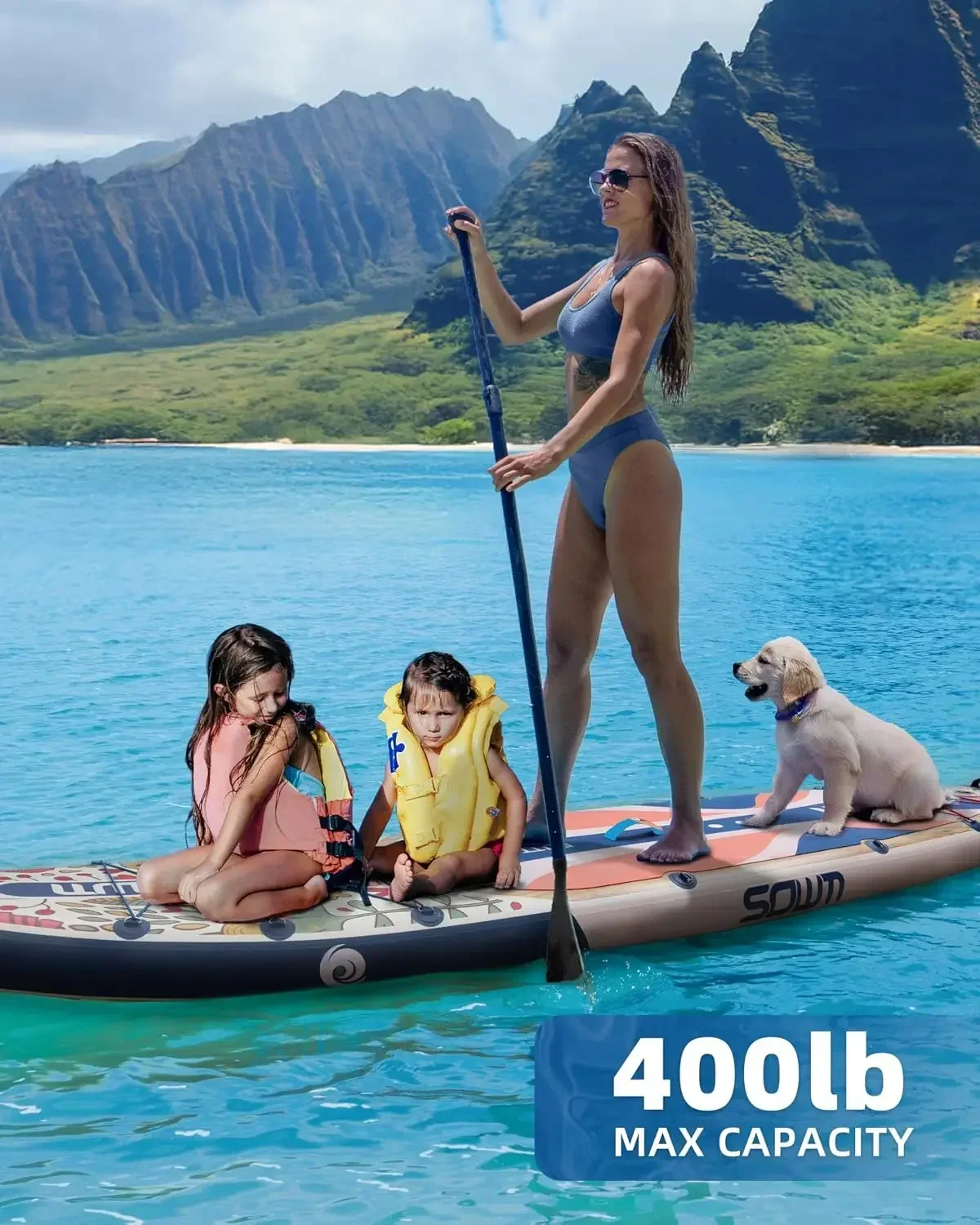 กระดานยืนพายแบบเป่าลม ขนาด 11' - Fishing Backpack บทวิจารณ์และราคา