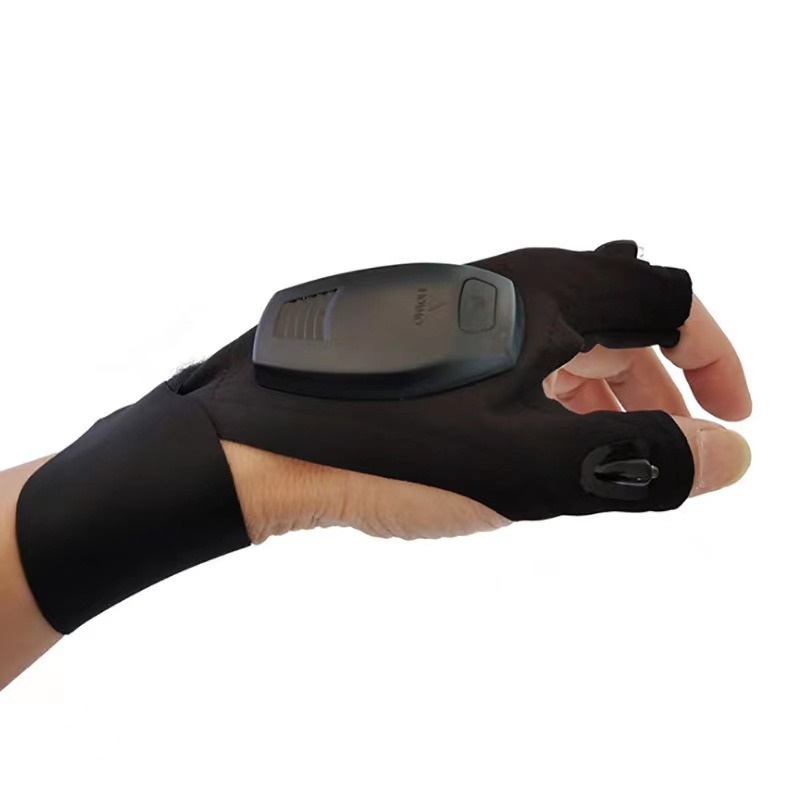 ถุงมือไฟฉาย LED สำหรับตกปลา ถุ - Fishing Gloves บทวิจารณ์และราคา